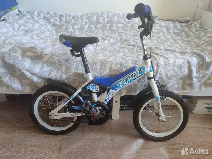 Детский велосипед stels jet 14 4-6 лет