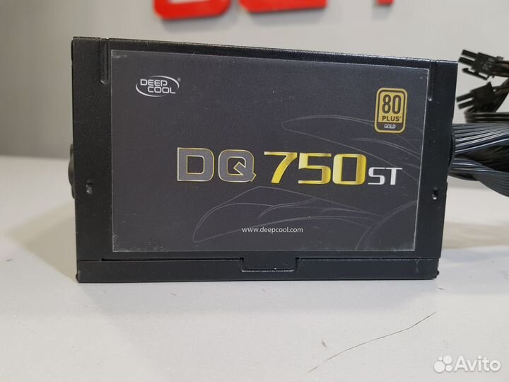 Блок питания deepcool DQ750ST 750Вт gold 80+