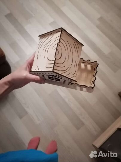 Деревянный чайный домик