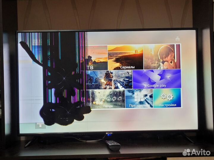 Телевизор на запчасти