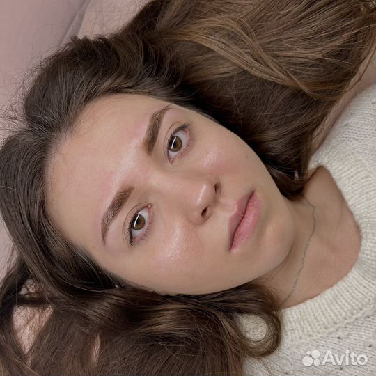 Окрашивание бровей