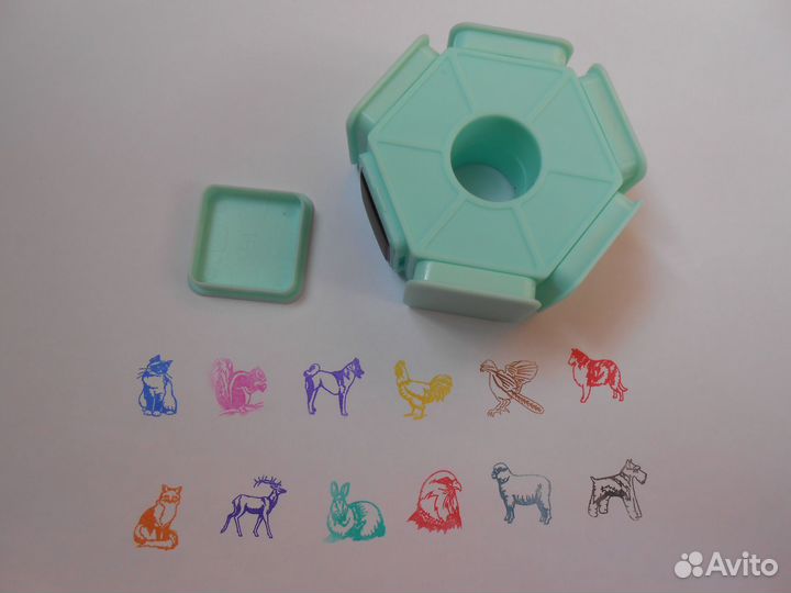 Детский штамп, шесть в одном