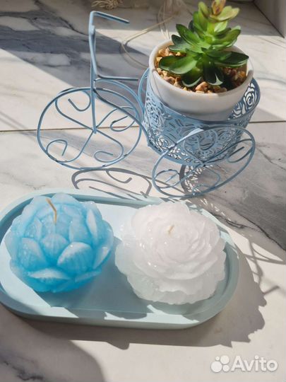 Свечи ручной работы ароматные