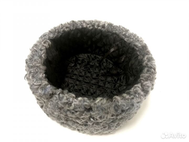 Кубанка из серого каракуля Ильченко