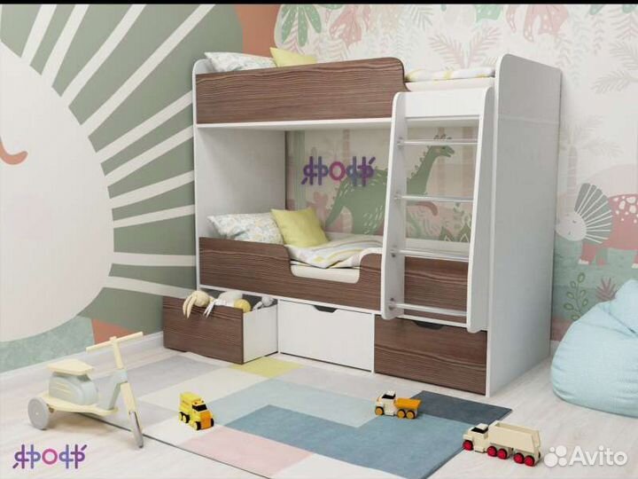 Двухъярусная кровать Малыш Двойняшка в Волгограде