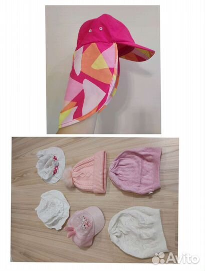 Панамки,шапки пакетом фирмы Reima