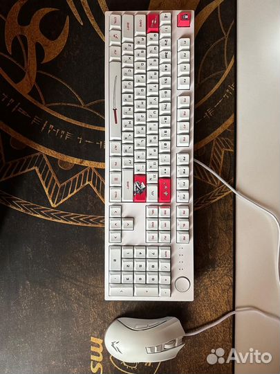 Механическая клавиатура ardor gaming Katana + мышь