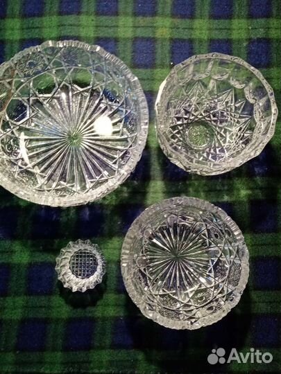 Хрустальная посуда СССР