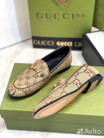 Женские лоферы gucci Jordaan премиум