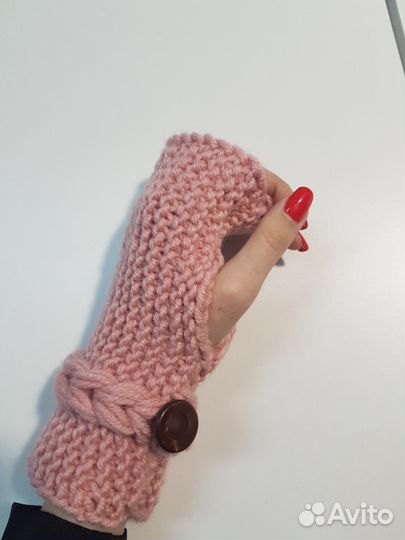 Митенки ручной работы