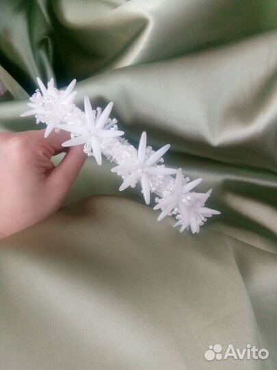 Ободок для невесты