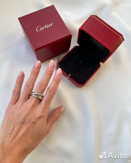 Cartier trinity кольцо