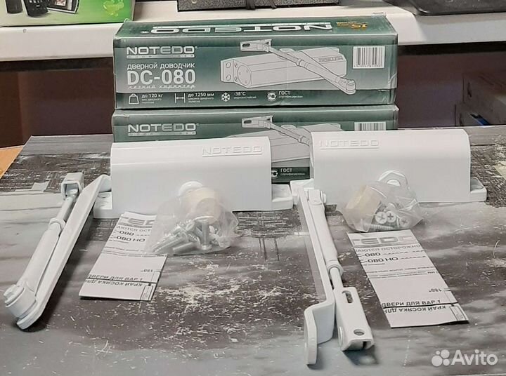 Доводчик дверной notedo dc-080