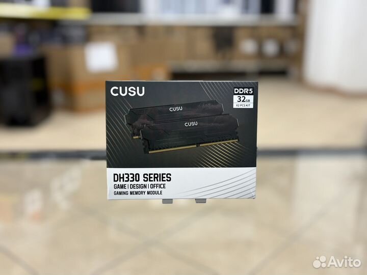 DDR5 32Gb cusu (2*16Gb)(5600мгц) новая