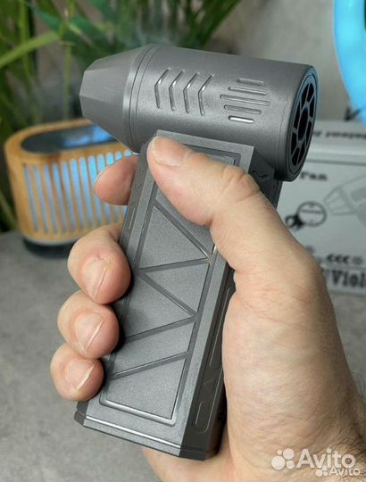 Воздуходувка портативная, ветродуйка аккумуляторна