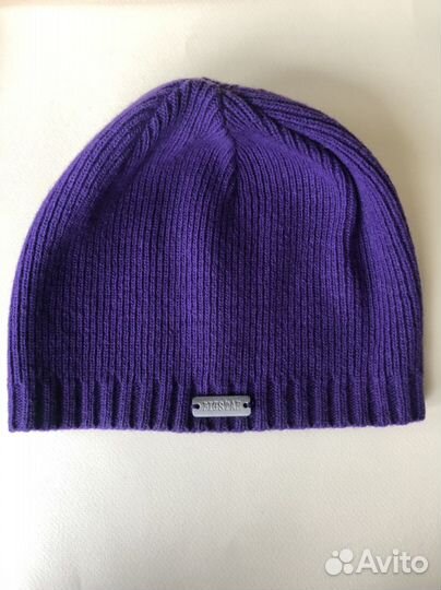 Шерстяная шапка и шарф