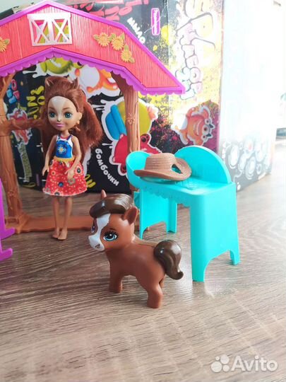 Куклы enchantimals с питомцем наборы