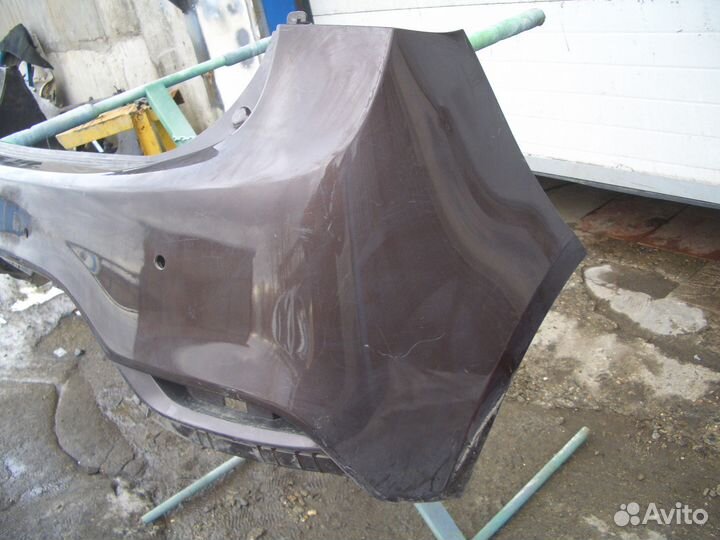 Бампер задний Киа Рио с15-17г х/б