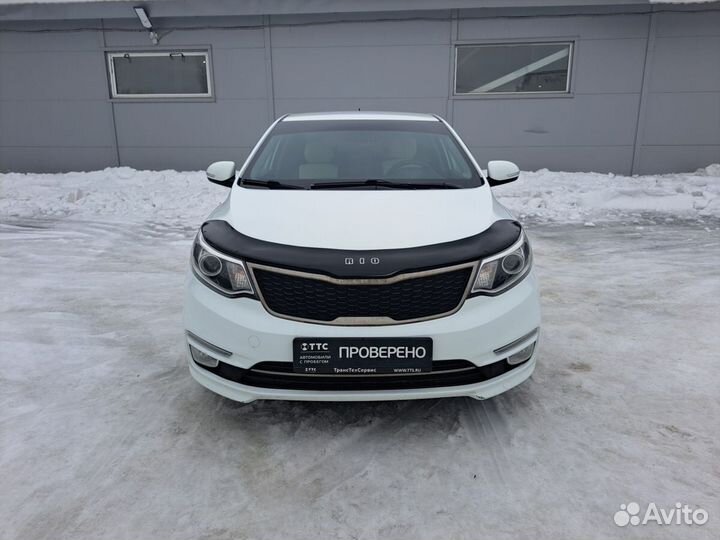 Kia Rio 1.6 МТ, 2016, 147 000 км