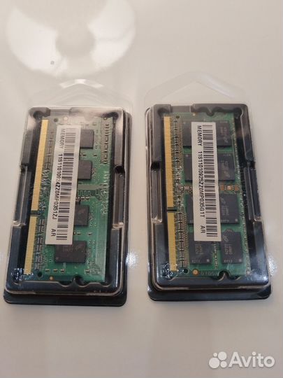 Оперативная память DDR3 для ноутбука 3 GB