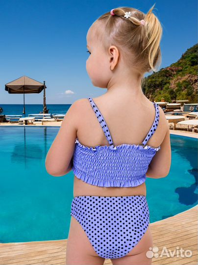 Купальник детский для девочки, раздельный