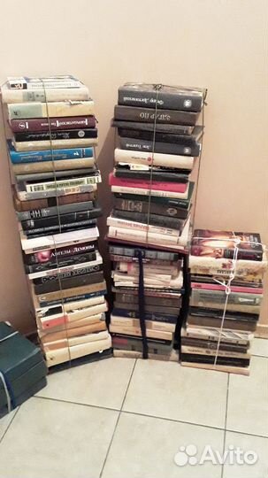 Книги худ.лит-ра б/у оптом