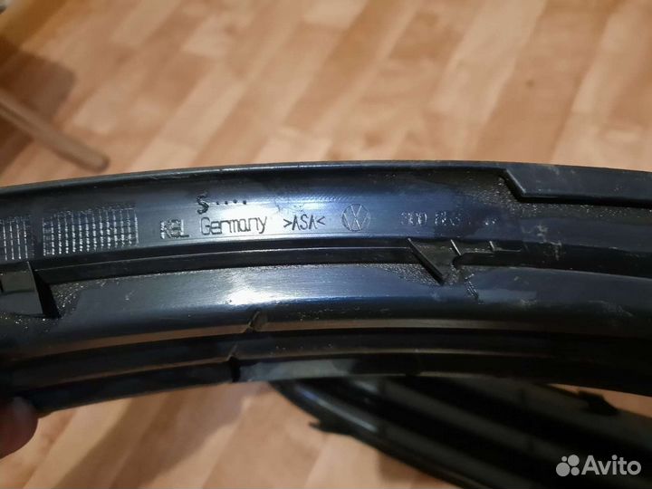 Решётки переднего бампера passat B6