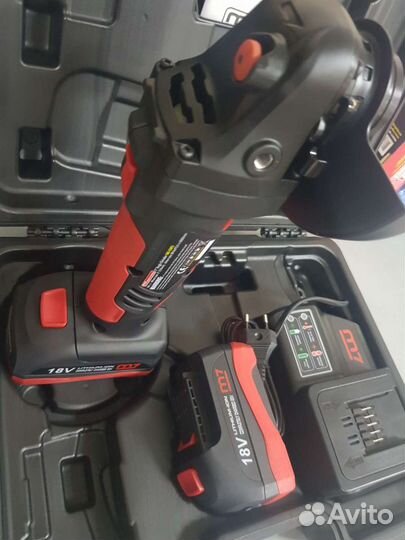 Аккумуляторная угловая шлифовальная машина (ушм)