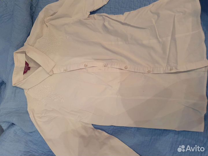 Рубашки школьные для девочки 158