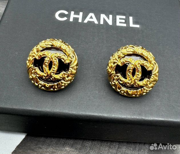 Chanel серьги коллекция 2023 года премиум
