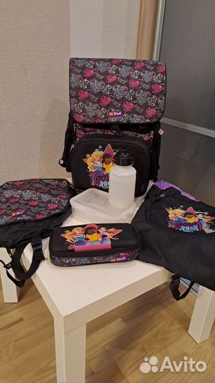 Рюкзак школьный для девочки lego