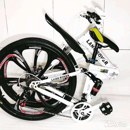 Велосипед складной на литых дисках