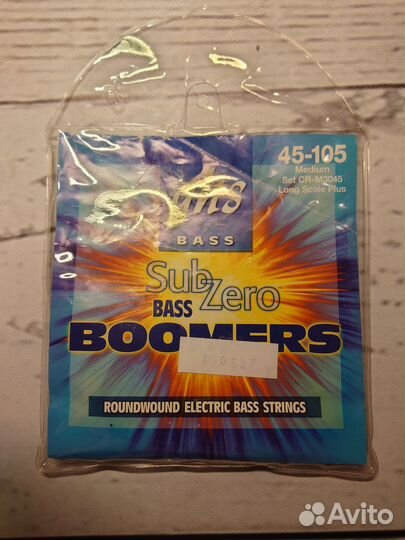 Набор струн для бас гитары GHS SUB-zero boomers