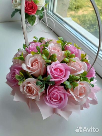 Мыльные цветы