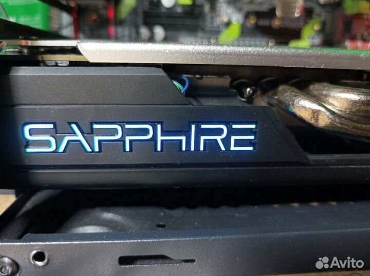 Sapphire Nitro+ RX 570 4GB (8+6Pin) Пломба