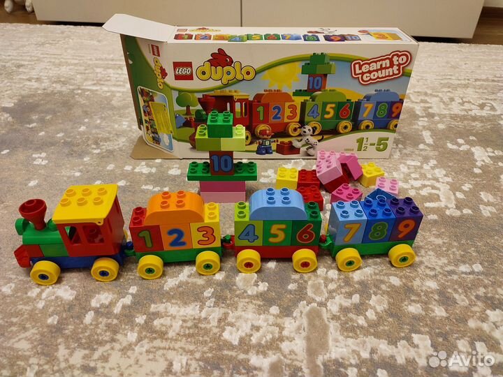Lego duplo поезд