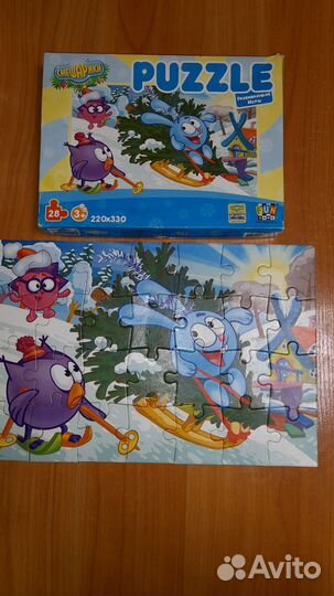 Пазлы детские
