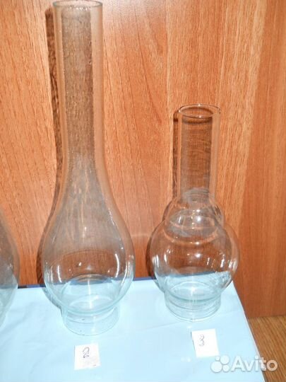 Колбы стеклянные для керосиновых ламп