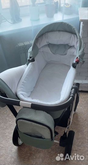 Коляска 2 в 1 indigo alpina