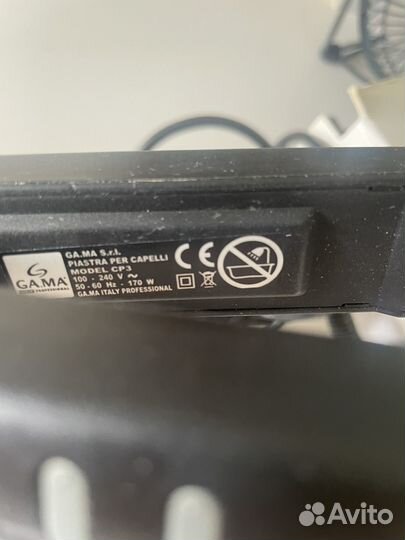 Выпрямитель для волос профессиональный gama