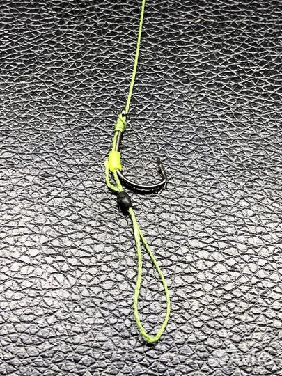 Карповые поводки для ловли на бойлы с волосом