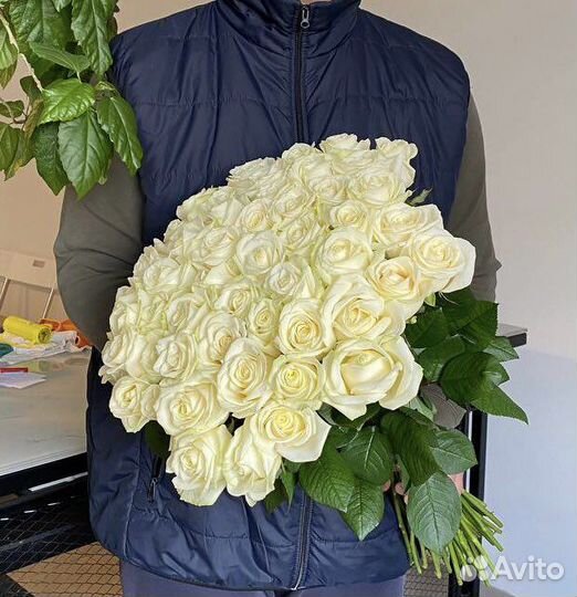 Белые розы. 21 роза. 51 роза. 35 роз. Красные розы