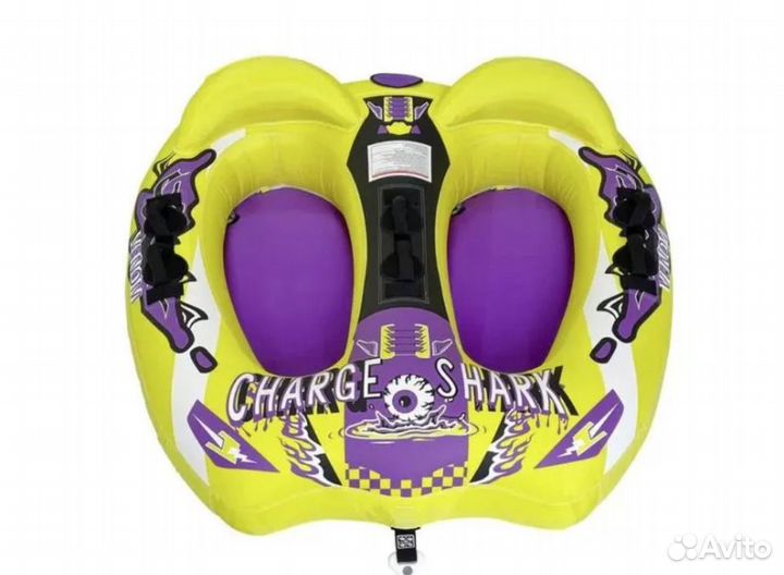 Надувная ватрушка Venom и фал для 2х человек