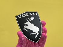 Герб лось для Volvo черный эмблема наклейка Вольво