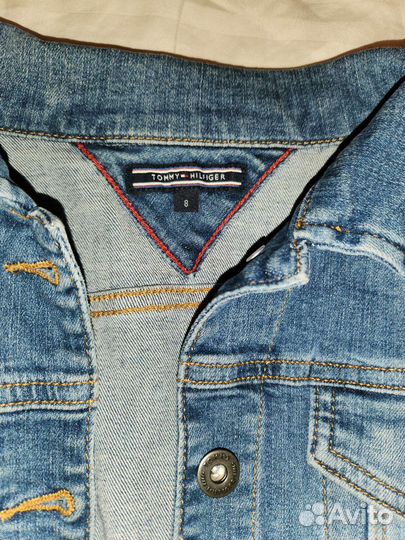 Джинсовая куртка tommy hilfiger