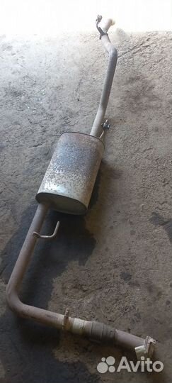 Глушитель Nissan Navara D40