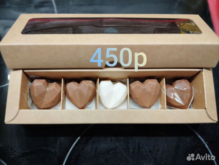Шоколадные конфеты ручной работы