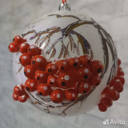 Новогодние шары ручной работы