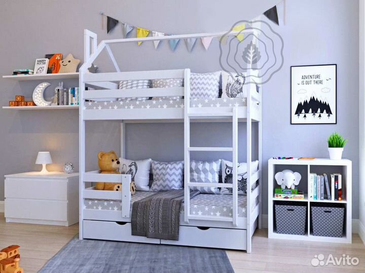 Детская кровать домик в наличии