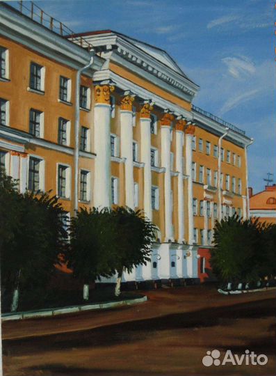 Картина маслом на холсте